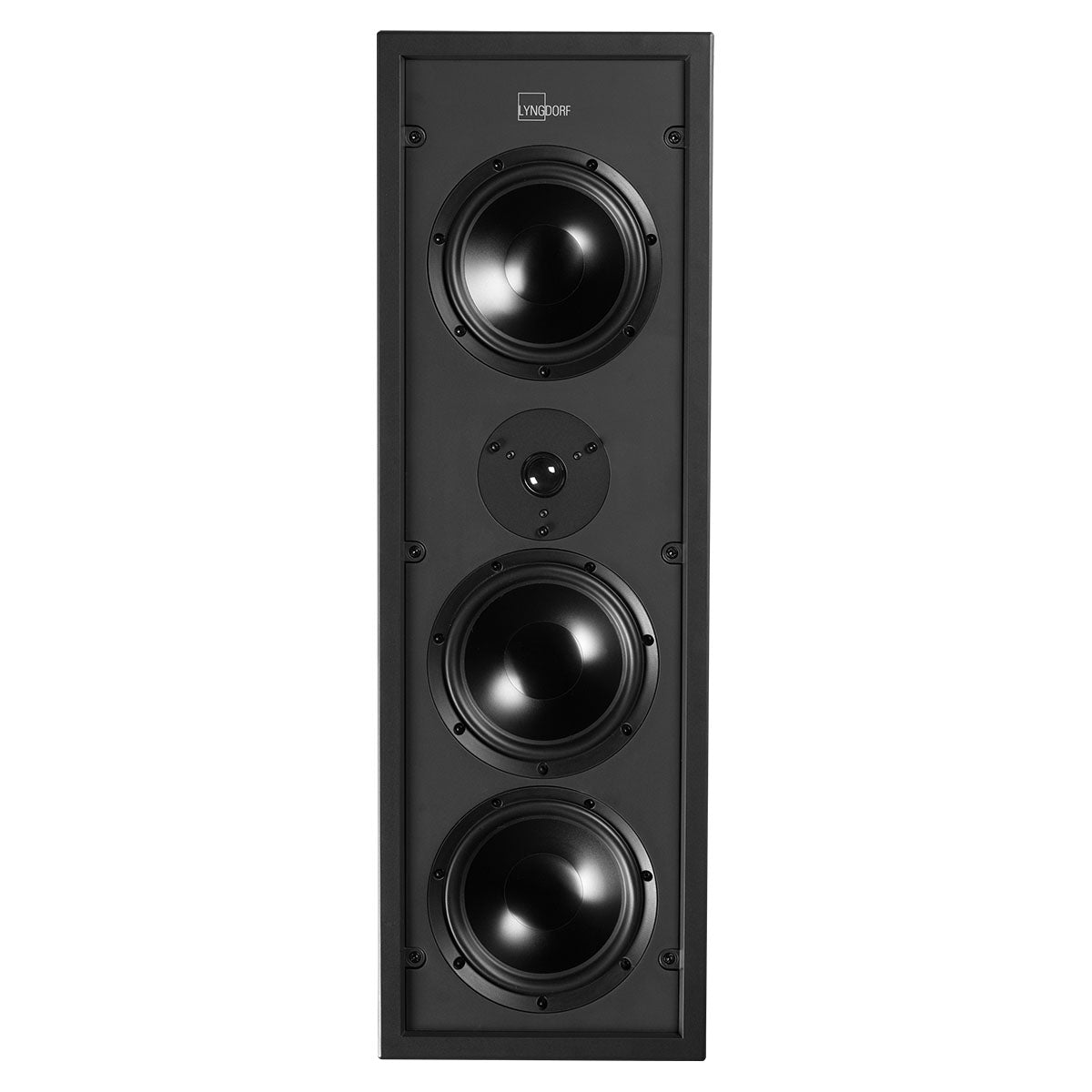 Lyngdorf D-500 In-Wall Speaker front view without grille