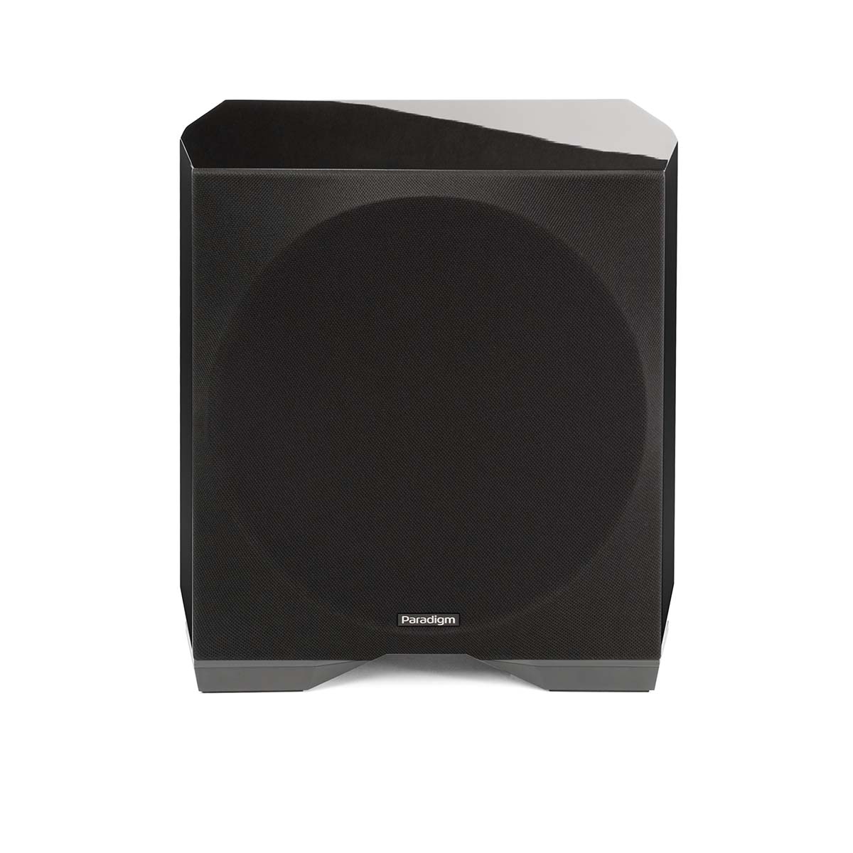 Paradigm Defiance S10 10-inch Subwoofer gloss black with grille front view