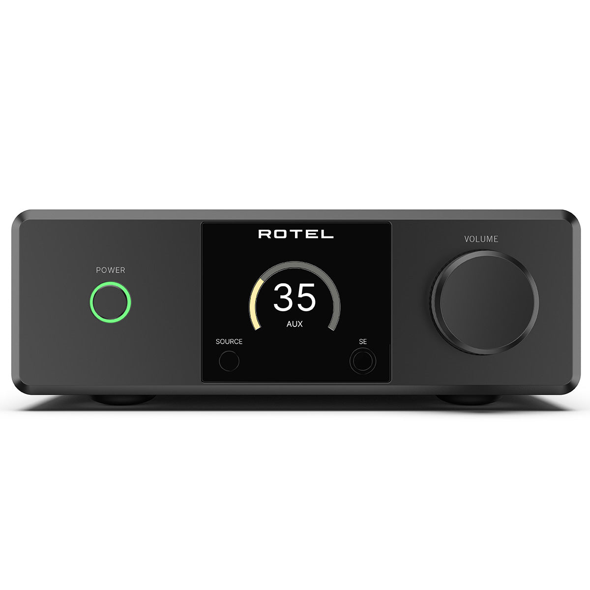 Rotel DX-5 Integrated Amplifier - black front view