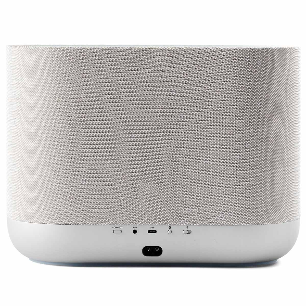 Denon Home 400 Stereo Wireless Smart Speaker - Silver - rear view