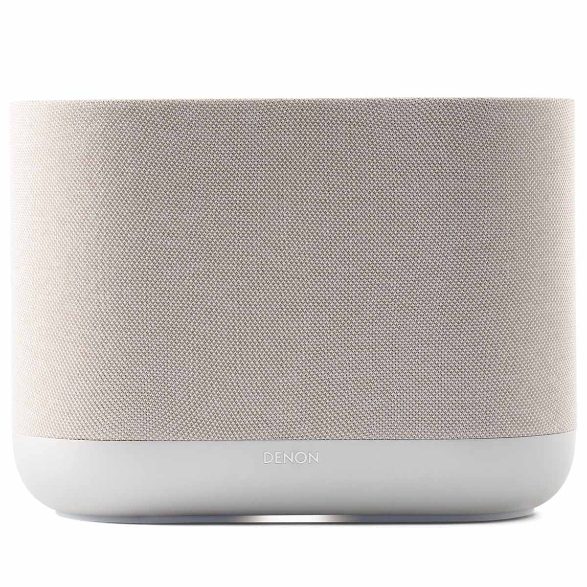 Denon Home 400 Stereo Wireless Smart Speaker - Silver - front view