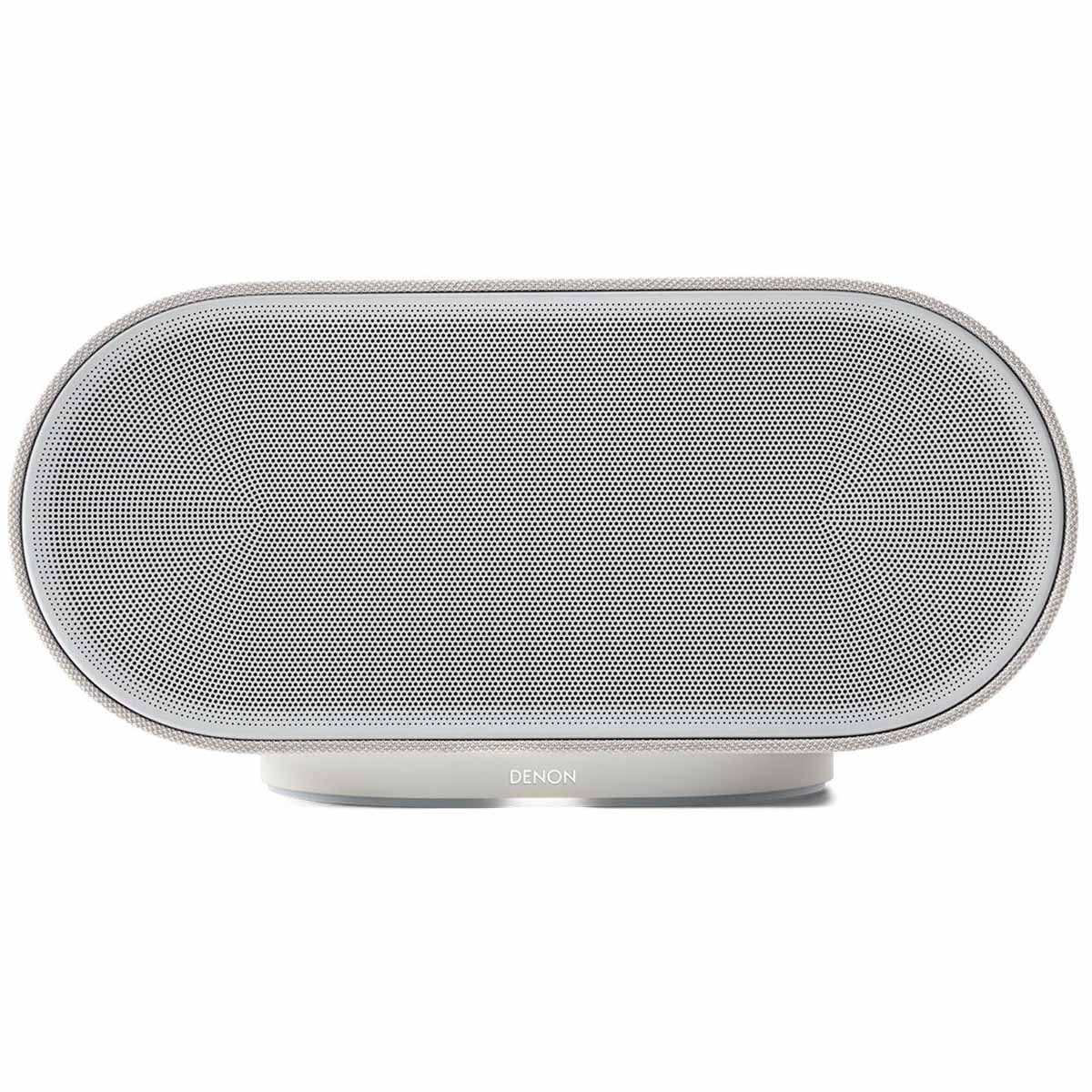 Denon Home 600 Stereo Wireless Smart Speaker - Silver - front view