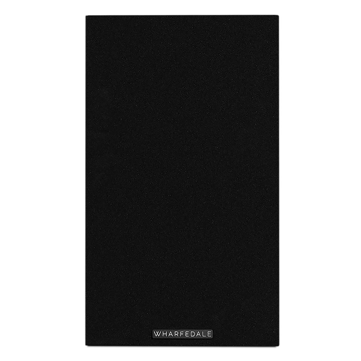 Wharfedale Diamond 12.1i 2-Way Bookshelf Speakers - single black speaker front view with grille