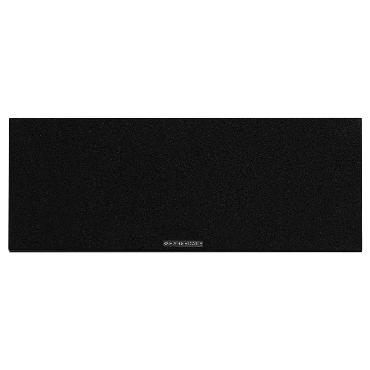 Wharfedale Diamond 12.Ci 2-Way Centre Speaker - single black speaker front view with grille