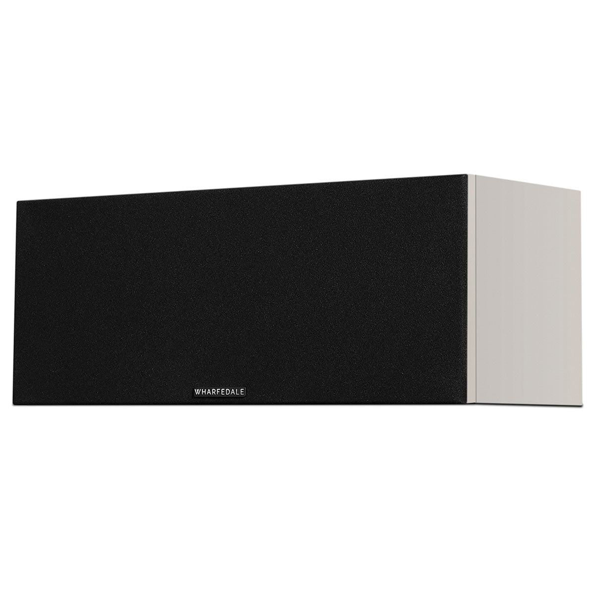 Wharfedale Diamond 12.Ci 2-Way Centre Speaker - single grey speaker front view angled left with grille