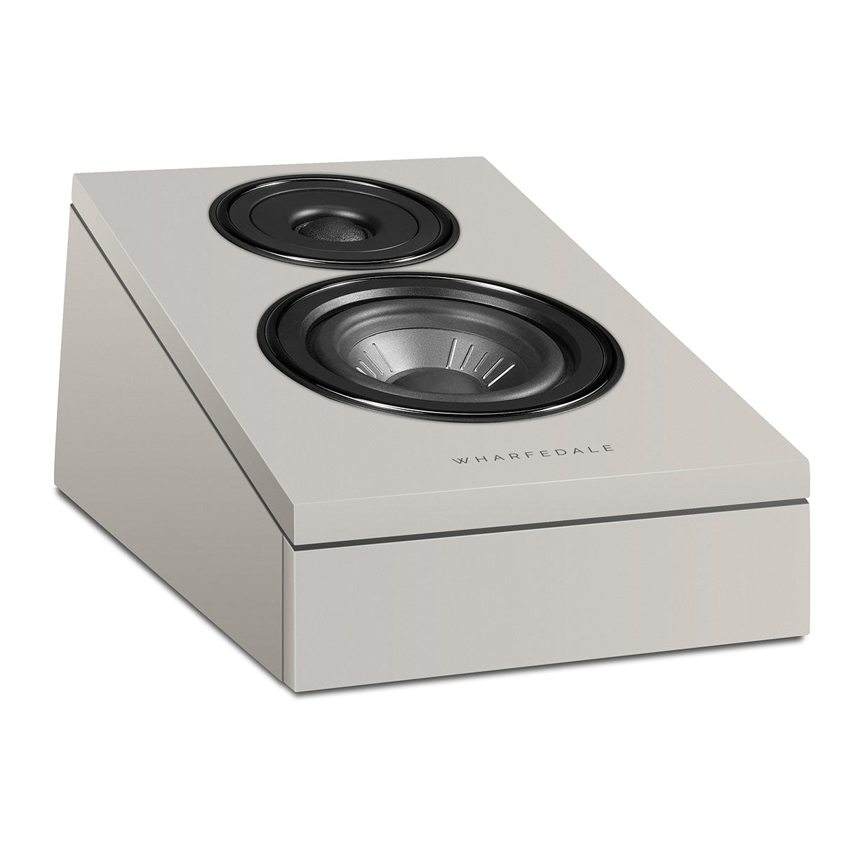 Wharfedale Diamond 12.3Di Surround Channel Speakers - single grey speaker front view angled right