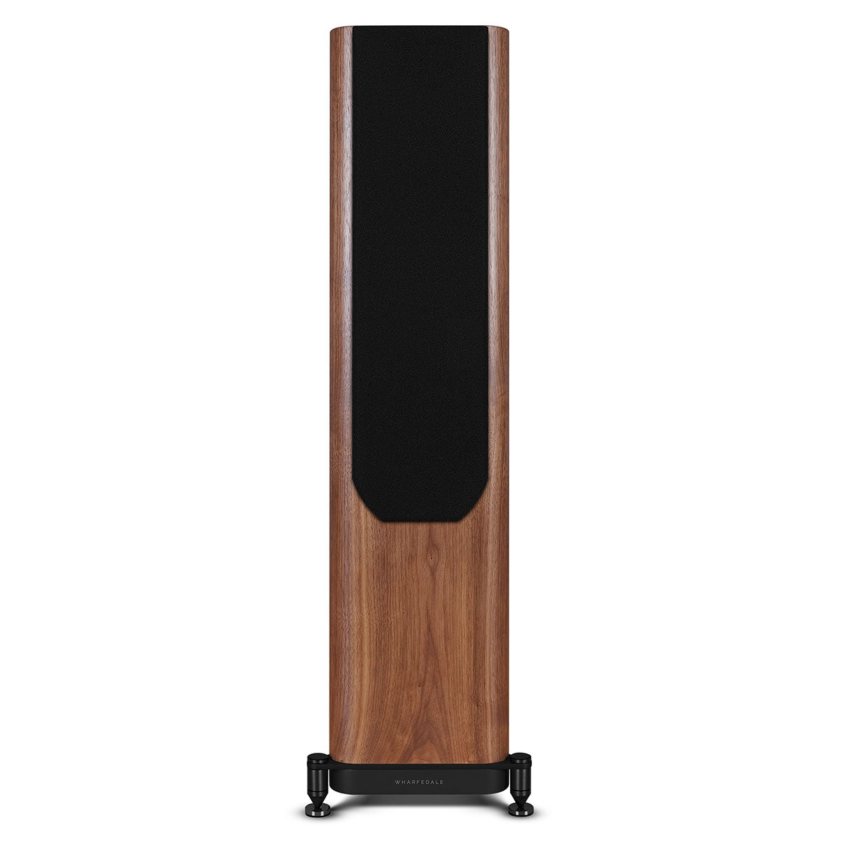 Wharfedale Evo 5.3 Dual 5-inch 3-way Floorstanding Speakers - Walnut - single speaker with grille front view