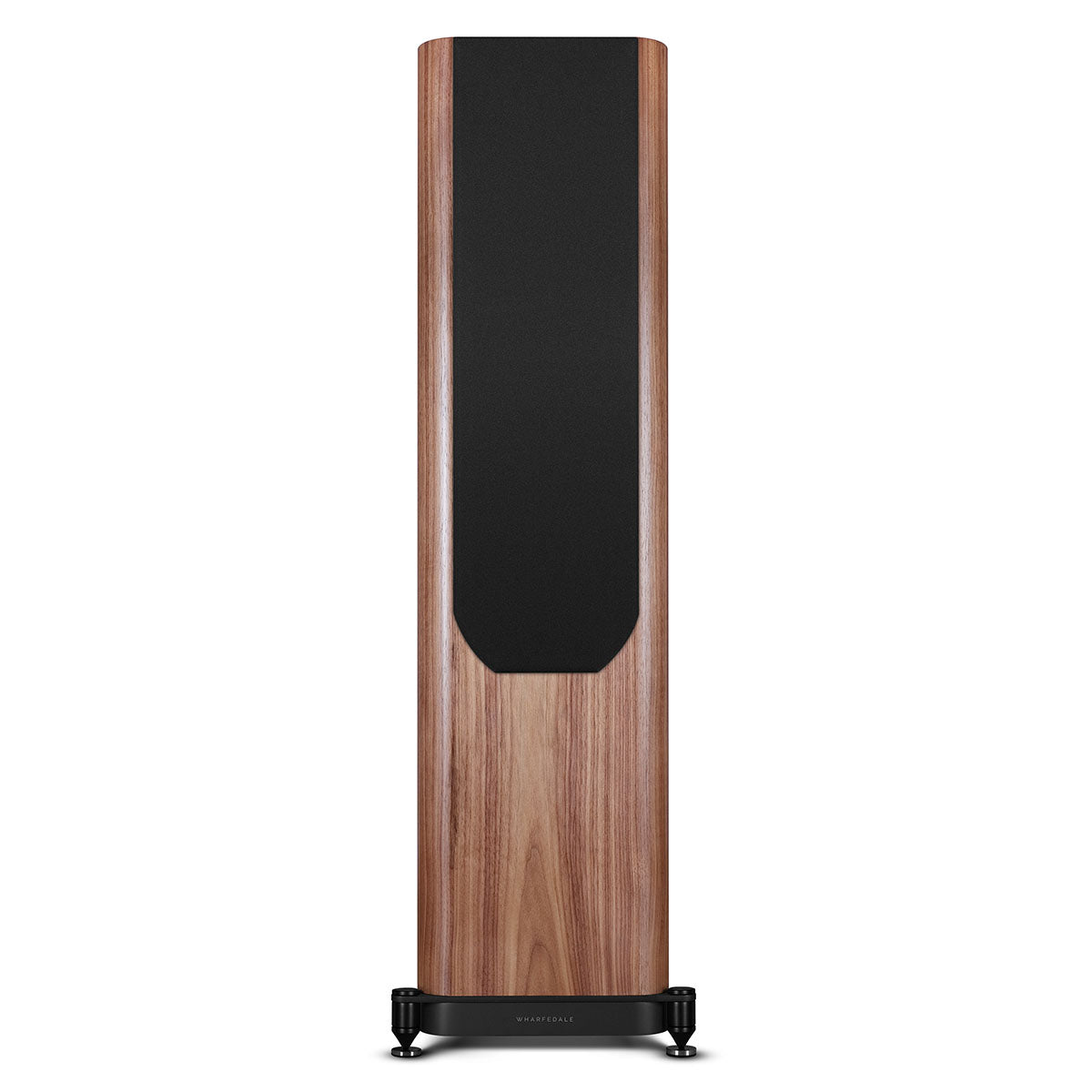 Wharfedale Evo 5.4 Dual 6-inch 3-way Floorstanding Speakers - Walnut - single speaker with grille front view