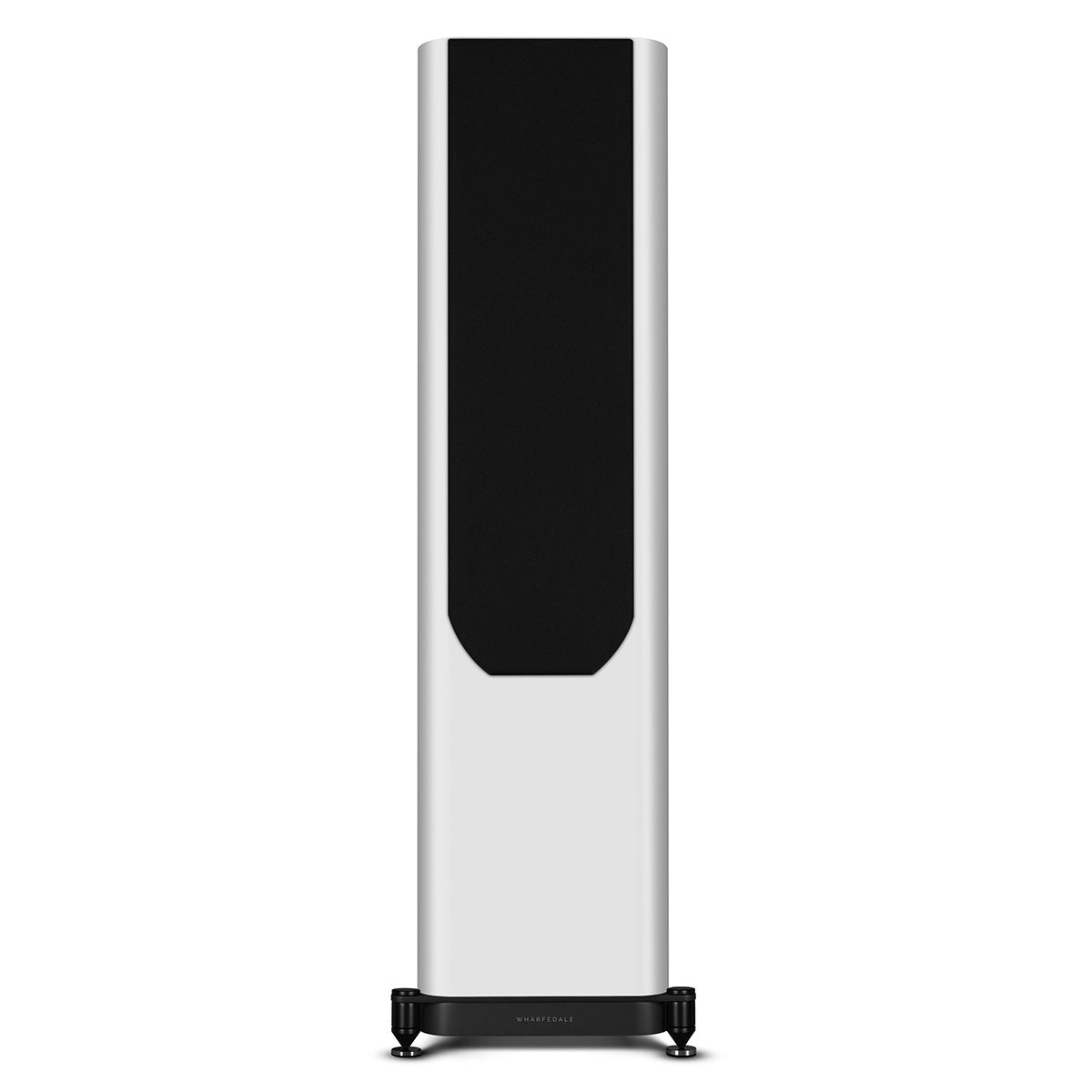 Wharfedale Evo 5.4 Dual 6-inch 3-way Floorstanding Speakers - White - single speaker with grille front view