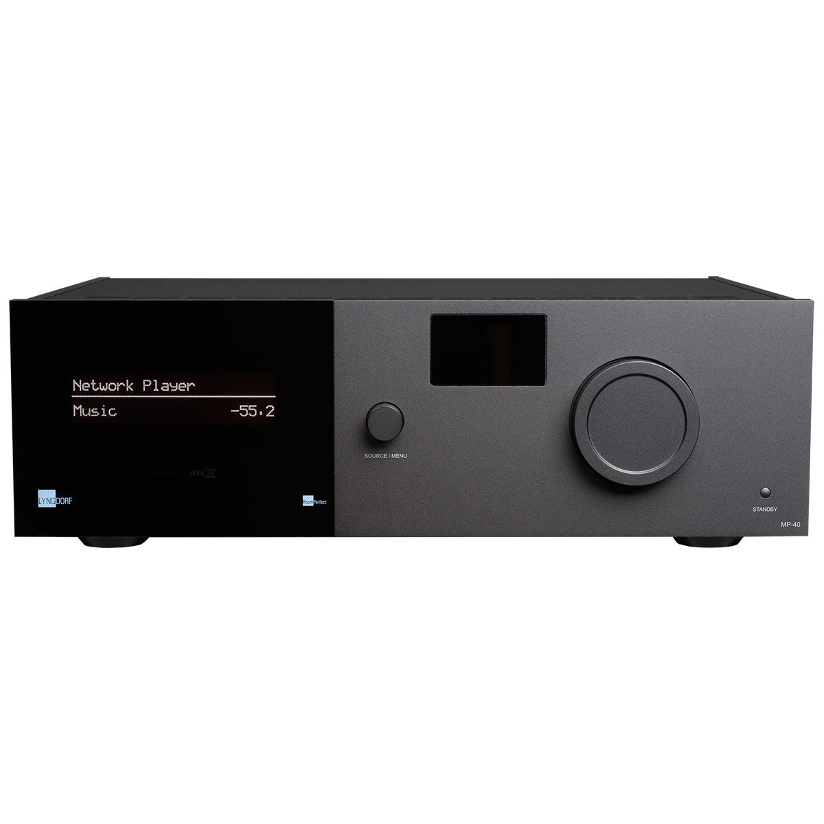Lyngdorf MP-40 2.1 Immersive Surround Processor front view
