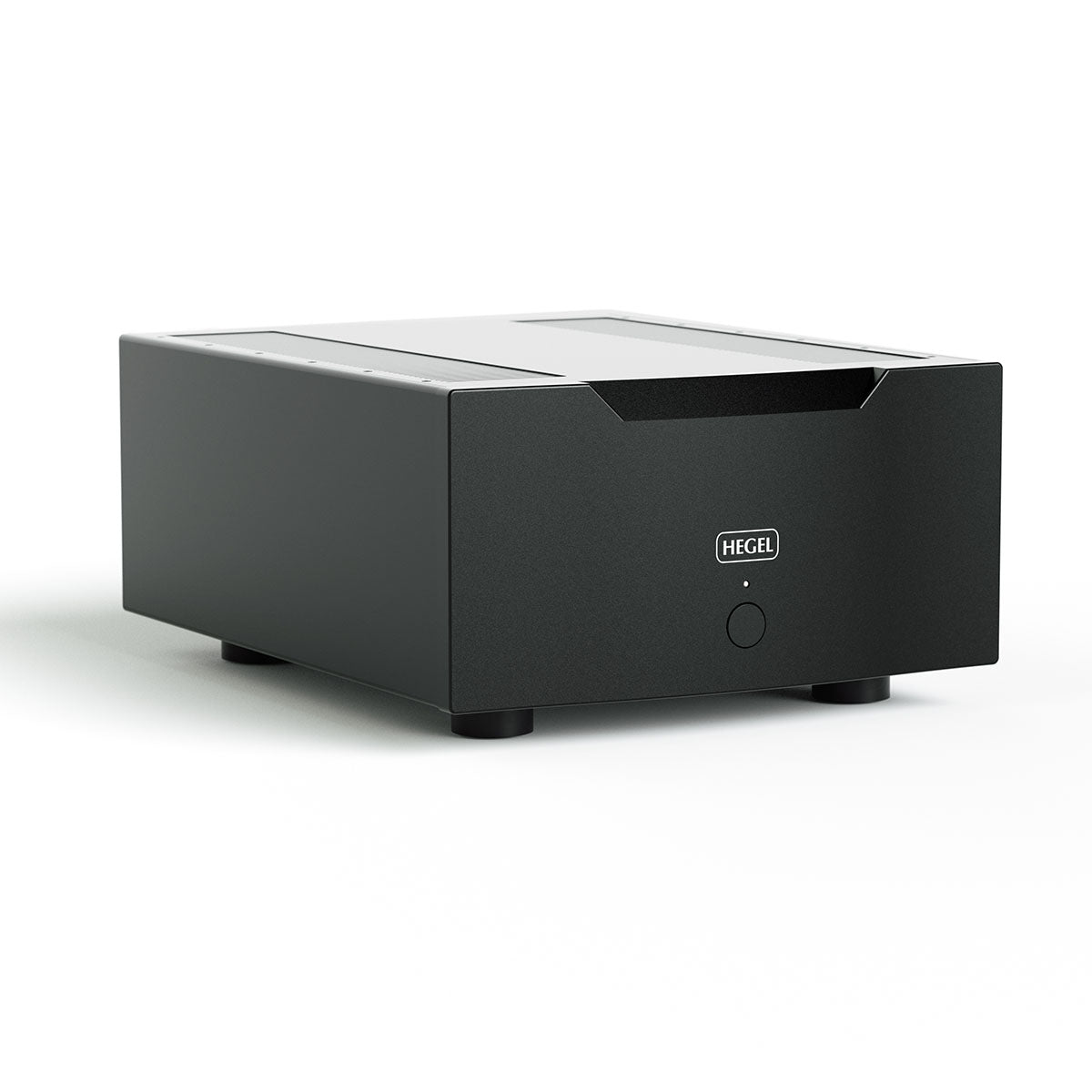 Hegel H30A 1-Channel Power Amplifier front view angled right