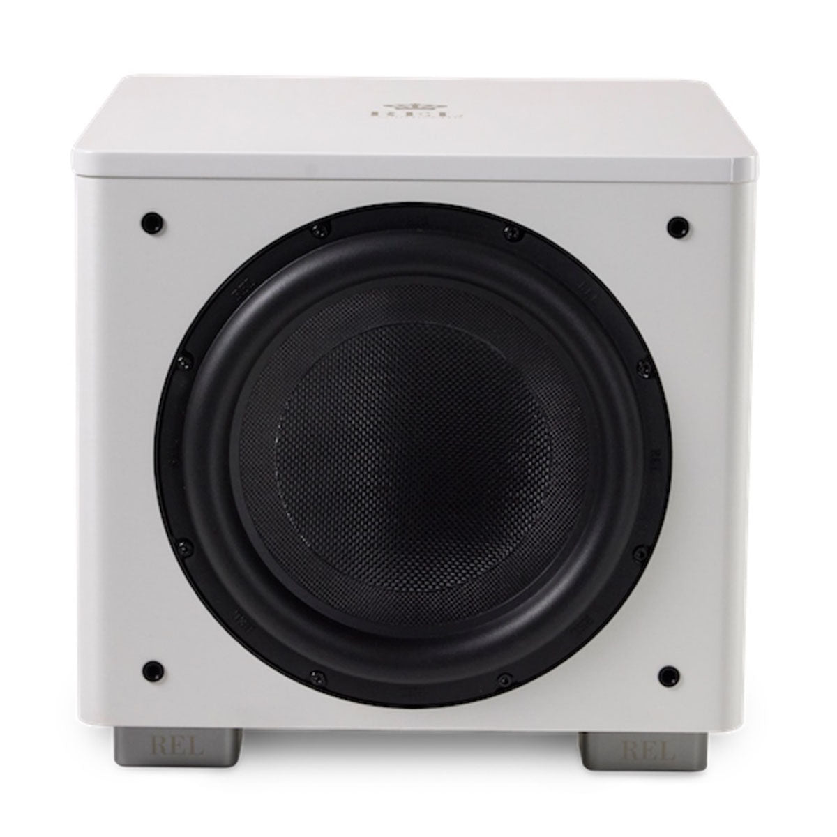 REL HT/1510 Predator II Subwoofer white front view