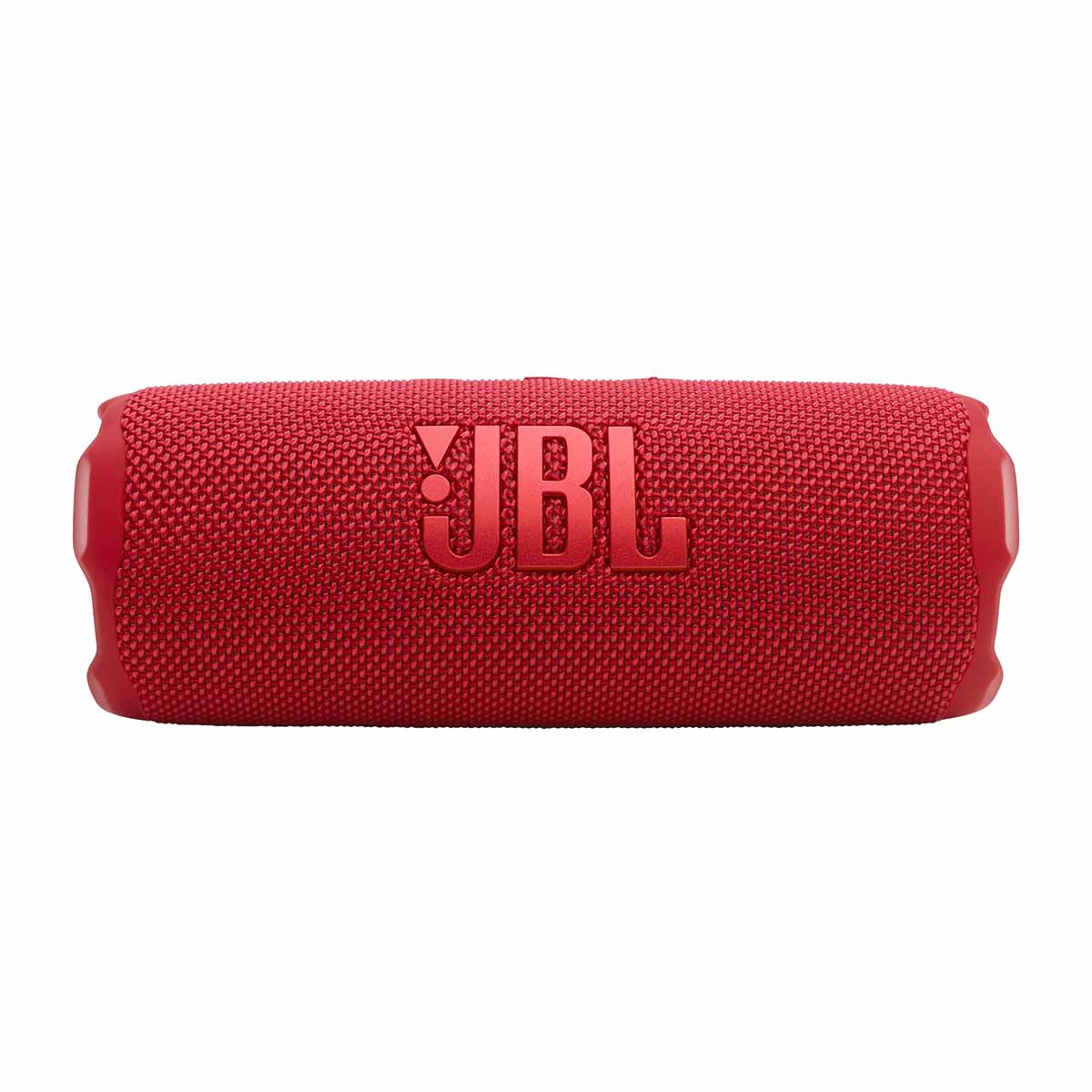 JBL Flip 7 Waterproof Bluetooth Speaker - Red - horizontal front view