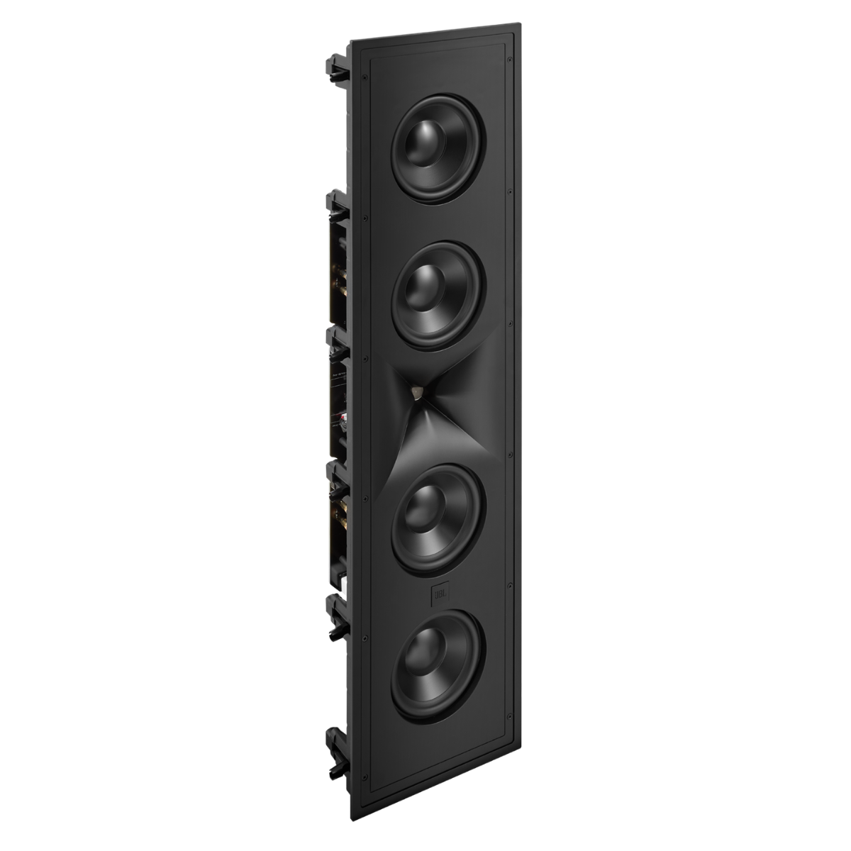 Front view of a JBL Synthesis SCL-6XL 2.5-Way Quad 6.5-Inch In-Wall Loudspeaker