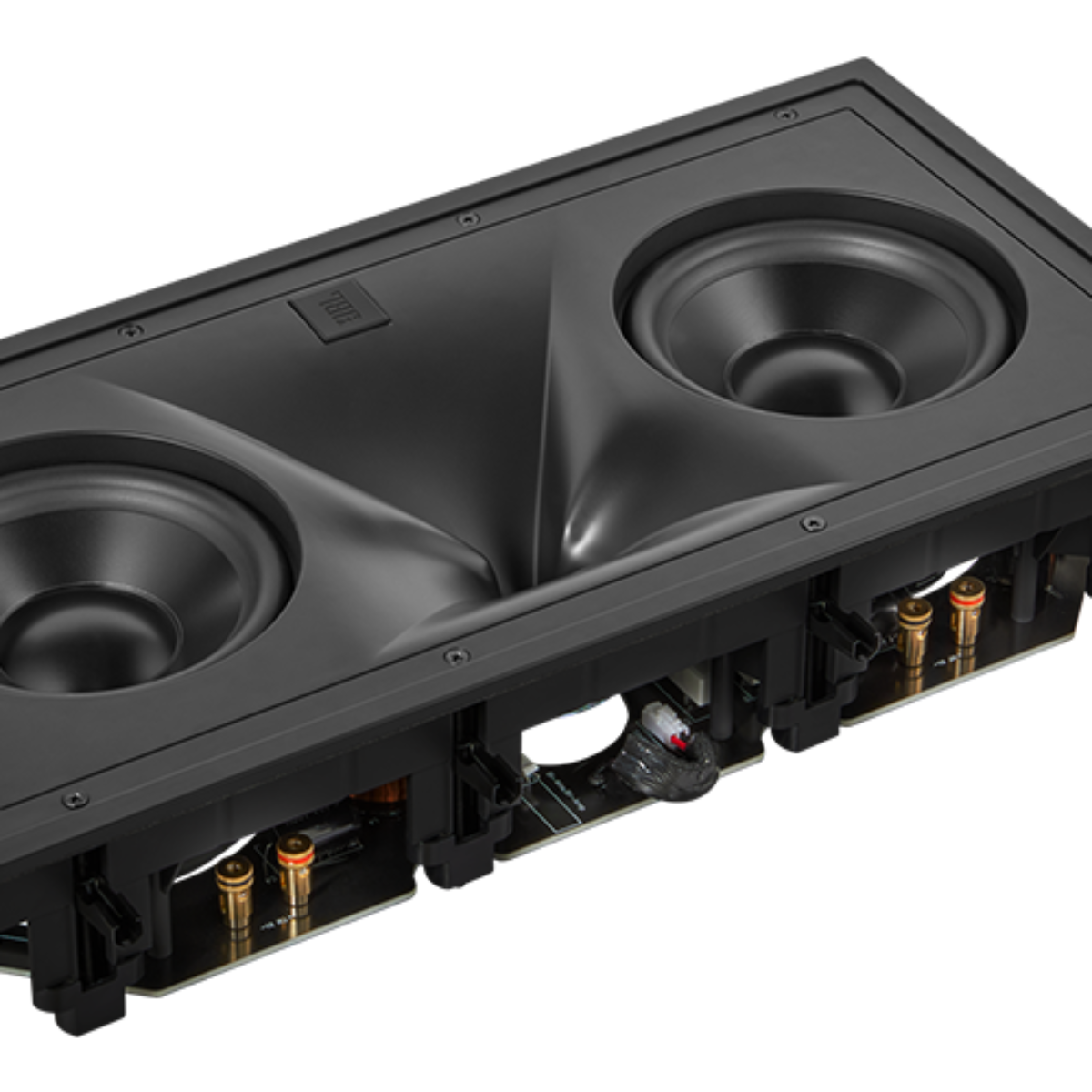 JBL Synthesis SCL-7XL 2-Way Dual 6.5-Inch In-Wall Loudspeaker - Binding posts