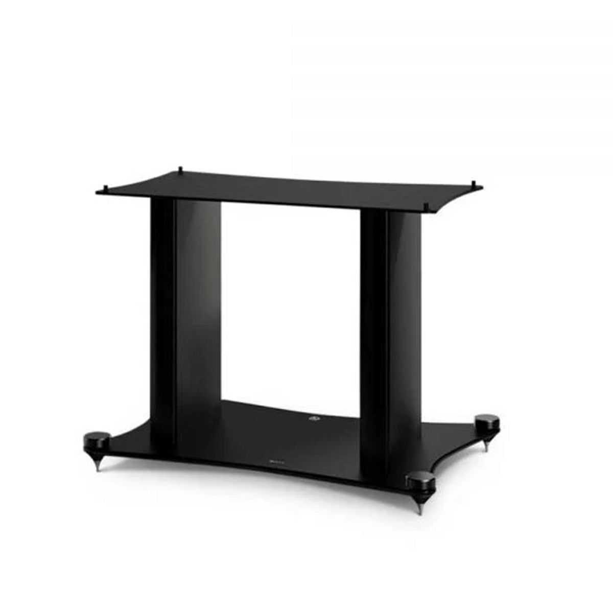 KEF Reference 4 LCR - Center Channel Stand - Satin Black - Each front view