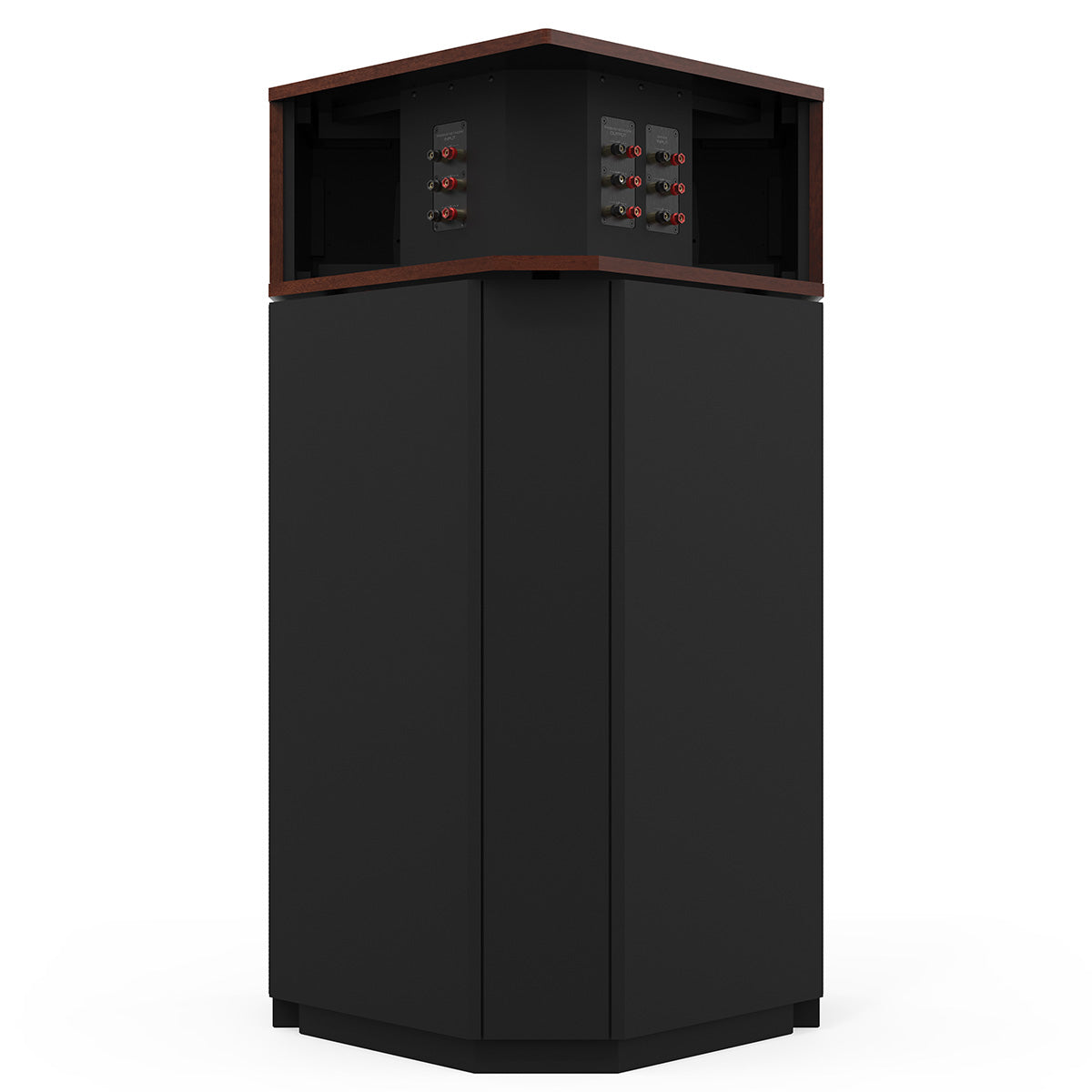 Klipsch Klipschorn AK7 3-Way Fully Horn-Loaded Loudspeaker - American Auburn - rear view