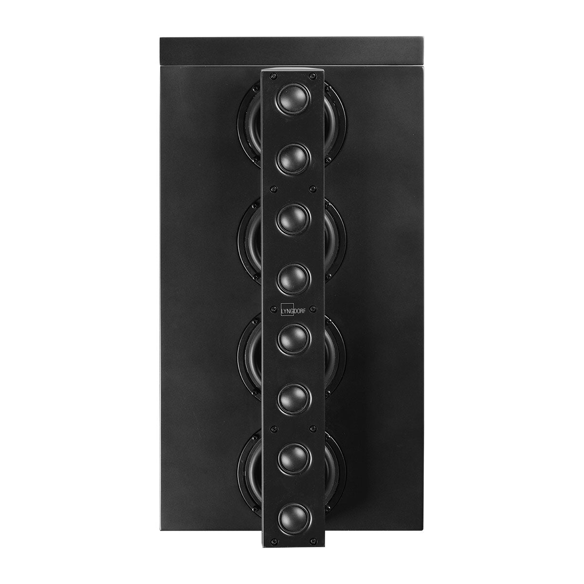 Lyngdorf LS-1000 Line Source Speaker center unit with top front view