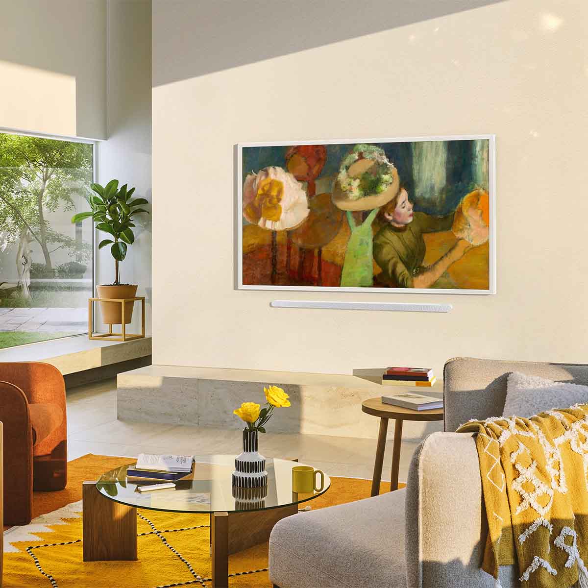 Samsung LS03FA The Frame QLED 4K Smart TV - Lifestyle image