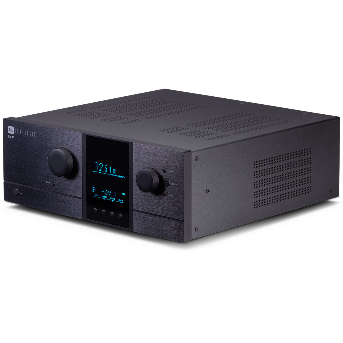 JBL SDP-80 Surround Sound Processor angled top right view