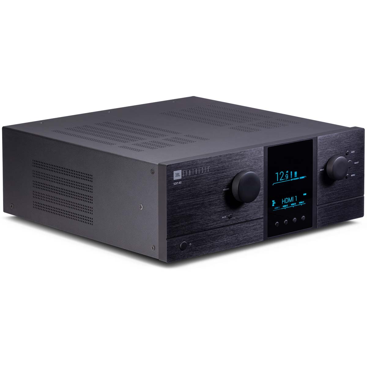 JBL SDP-80 Surround Sound Processor angled top left view