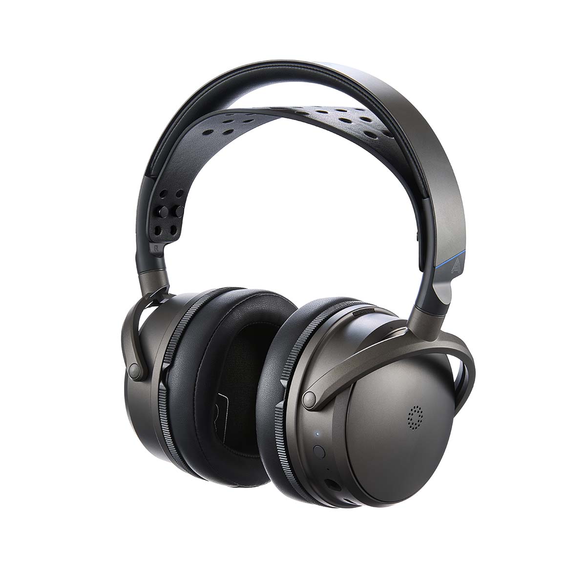 Audeze Maxwell 2 Wireless Gaming Headset for Playstation - front view angled left without microphone