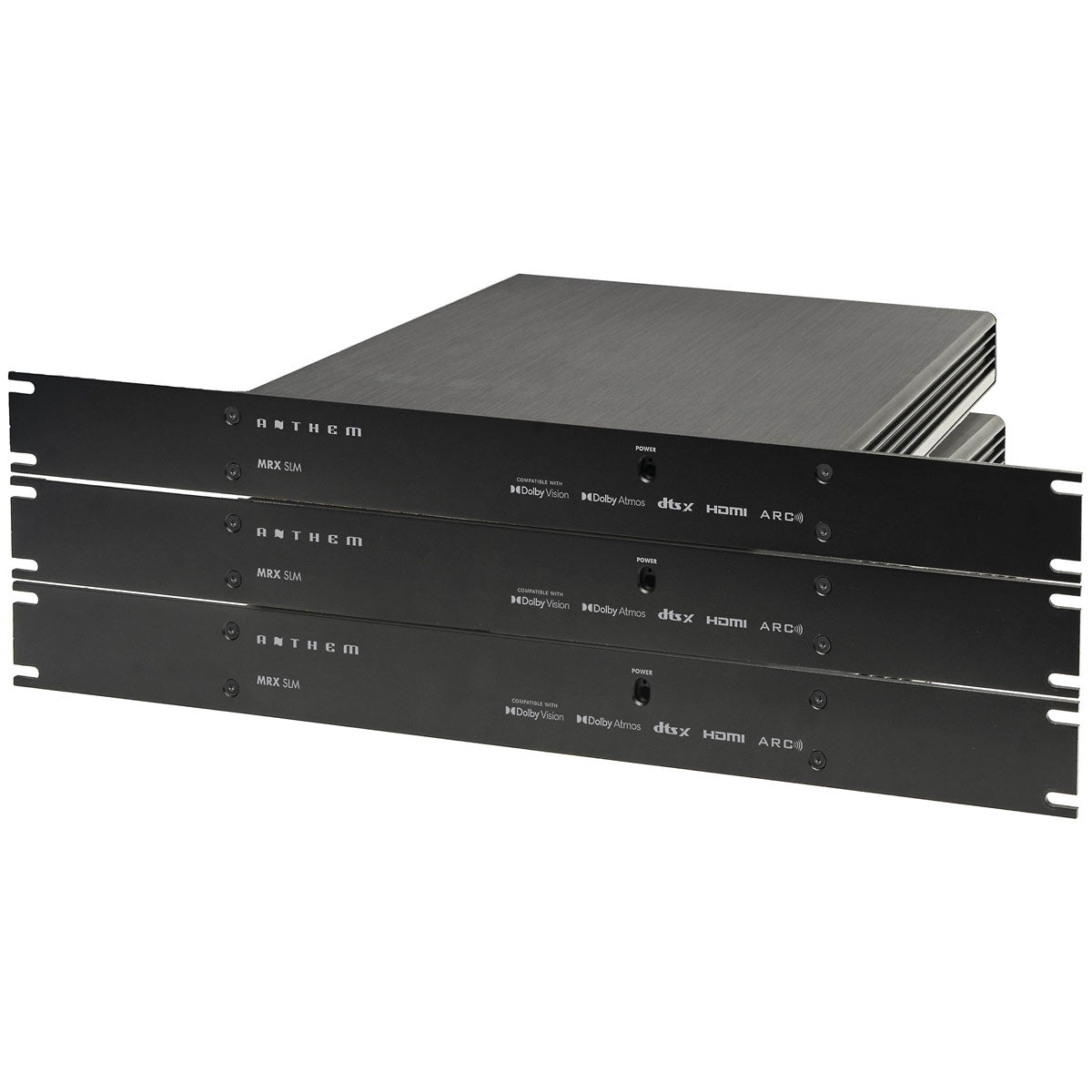 Anthem MRX SLM Compact AVR with rack mount plate