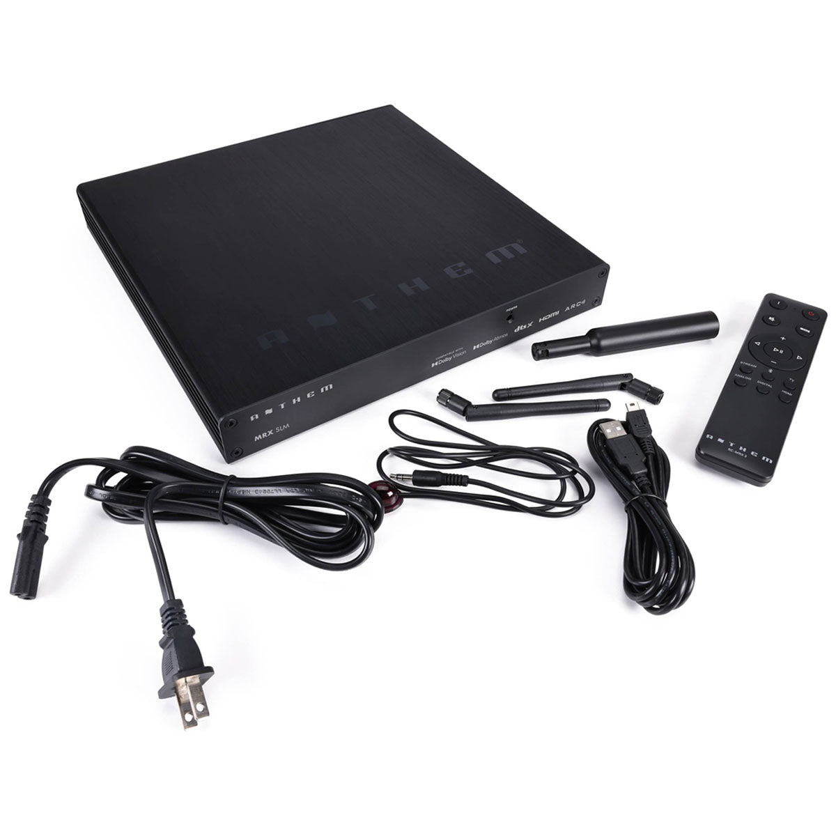 Anthem MRX SLM Compact AVR included accessories