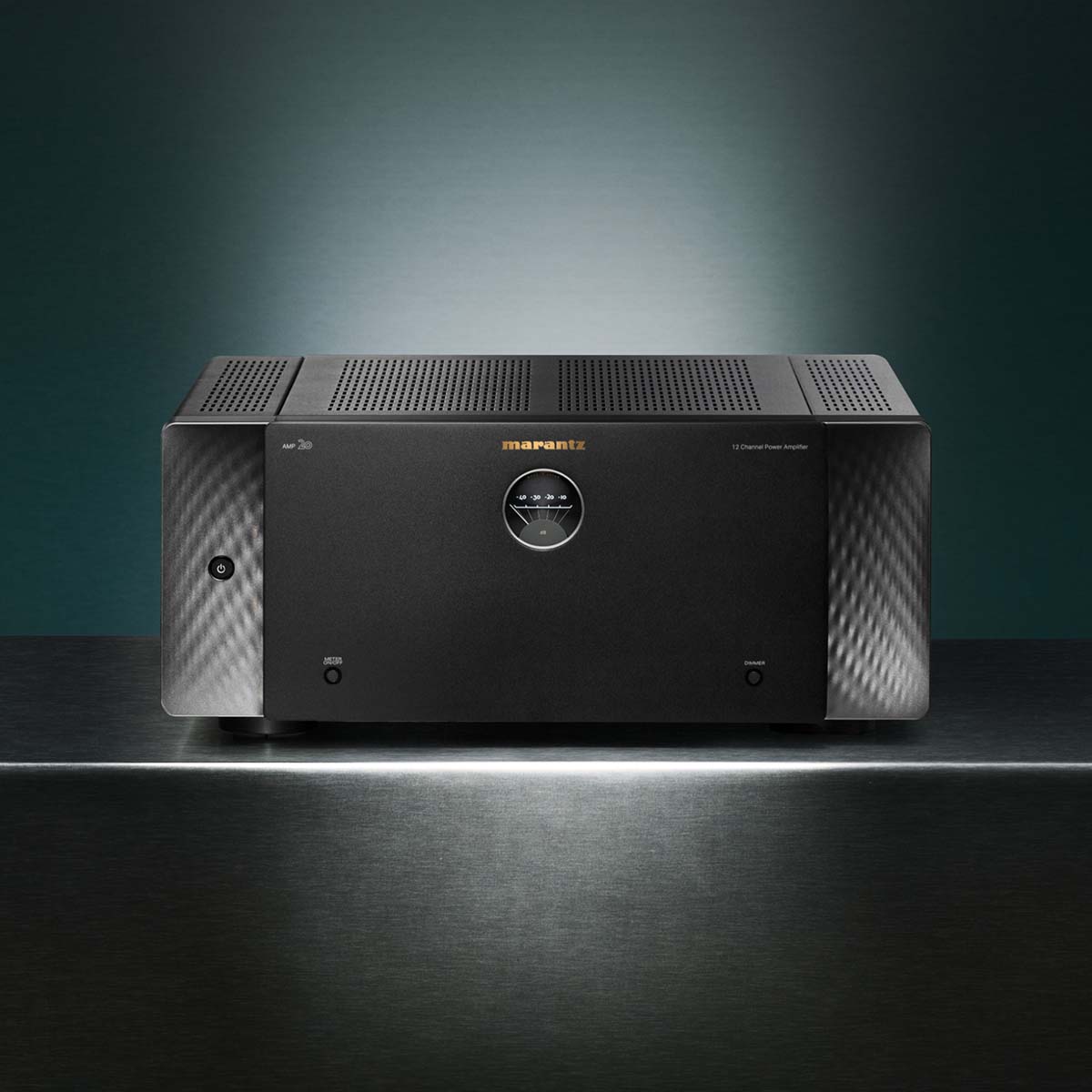 Marantz AMP20 Power Amplifier - front view angled down
