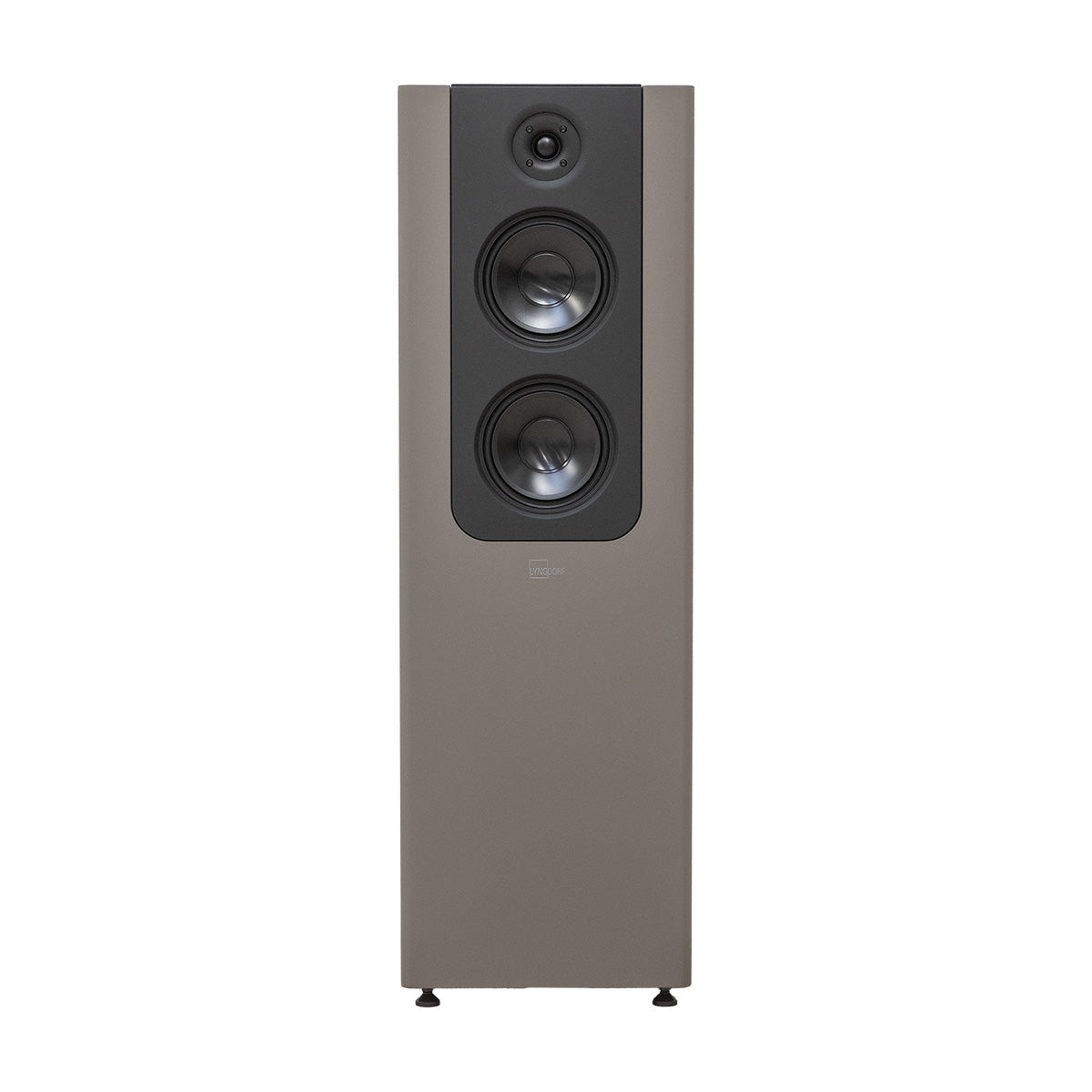 Lyngdorf FR-2 Speaker - Mocca with black baffle and no grille
