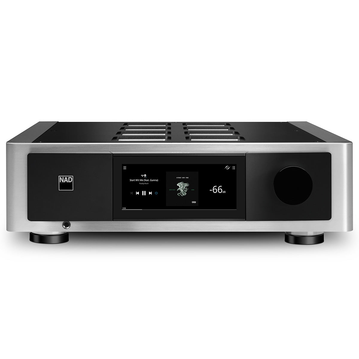 NAD M33 V2 BluOS Streaming DAC Amplifier front view