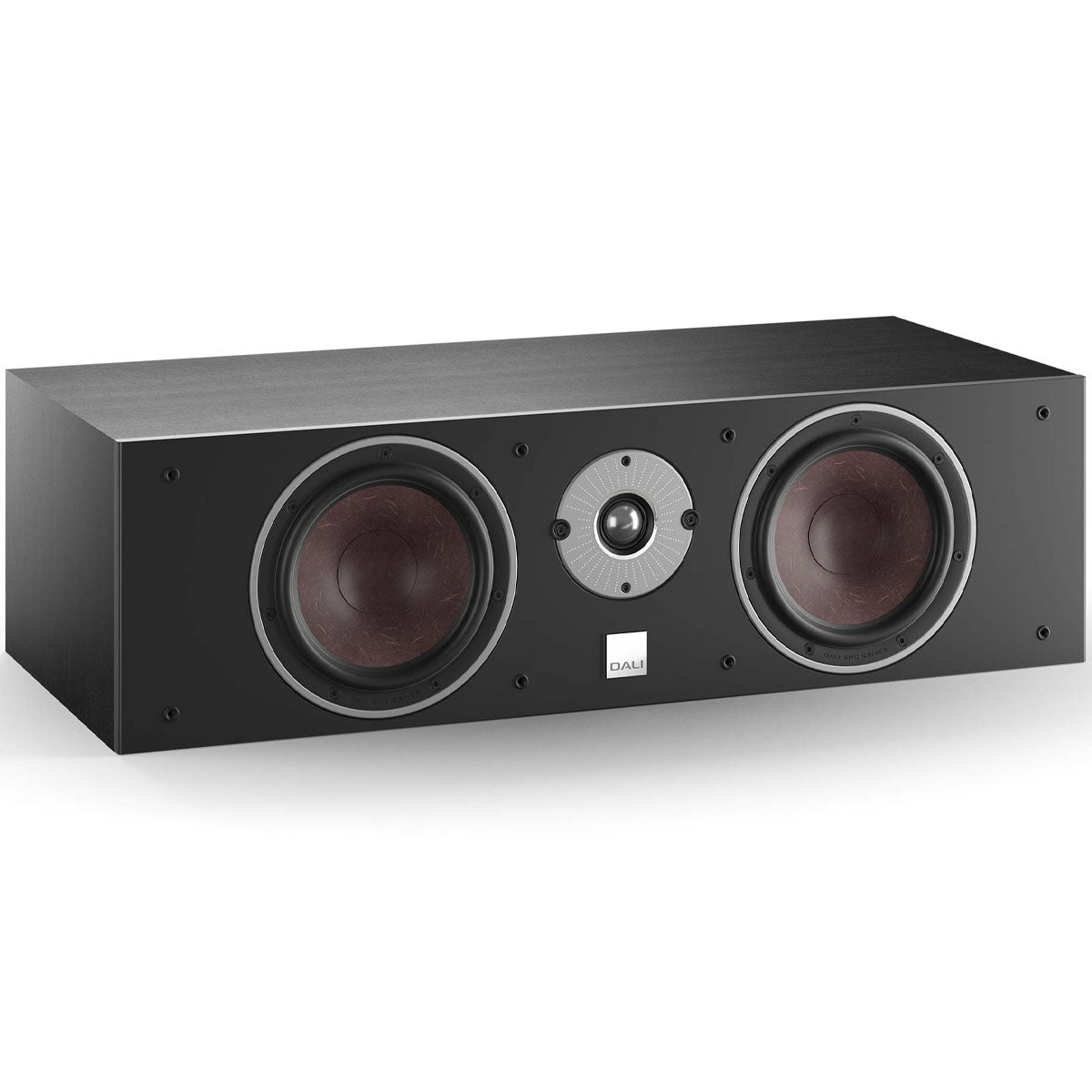 DALI Oberon Grand Vokal Center Channel Loudspeaker black front view