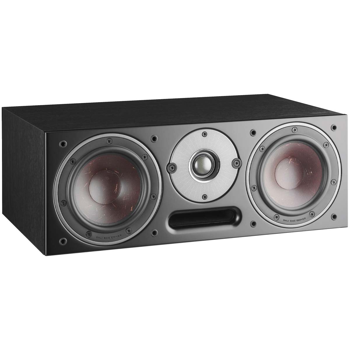 DALI Oberon Vokal Center Channel Loudspeaker black front view