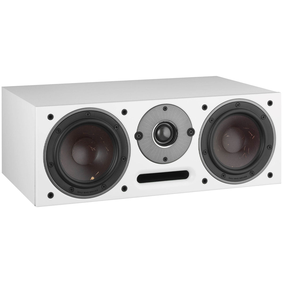 DALI Oberon Vokal Center Channel Loudspeaker white front view