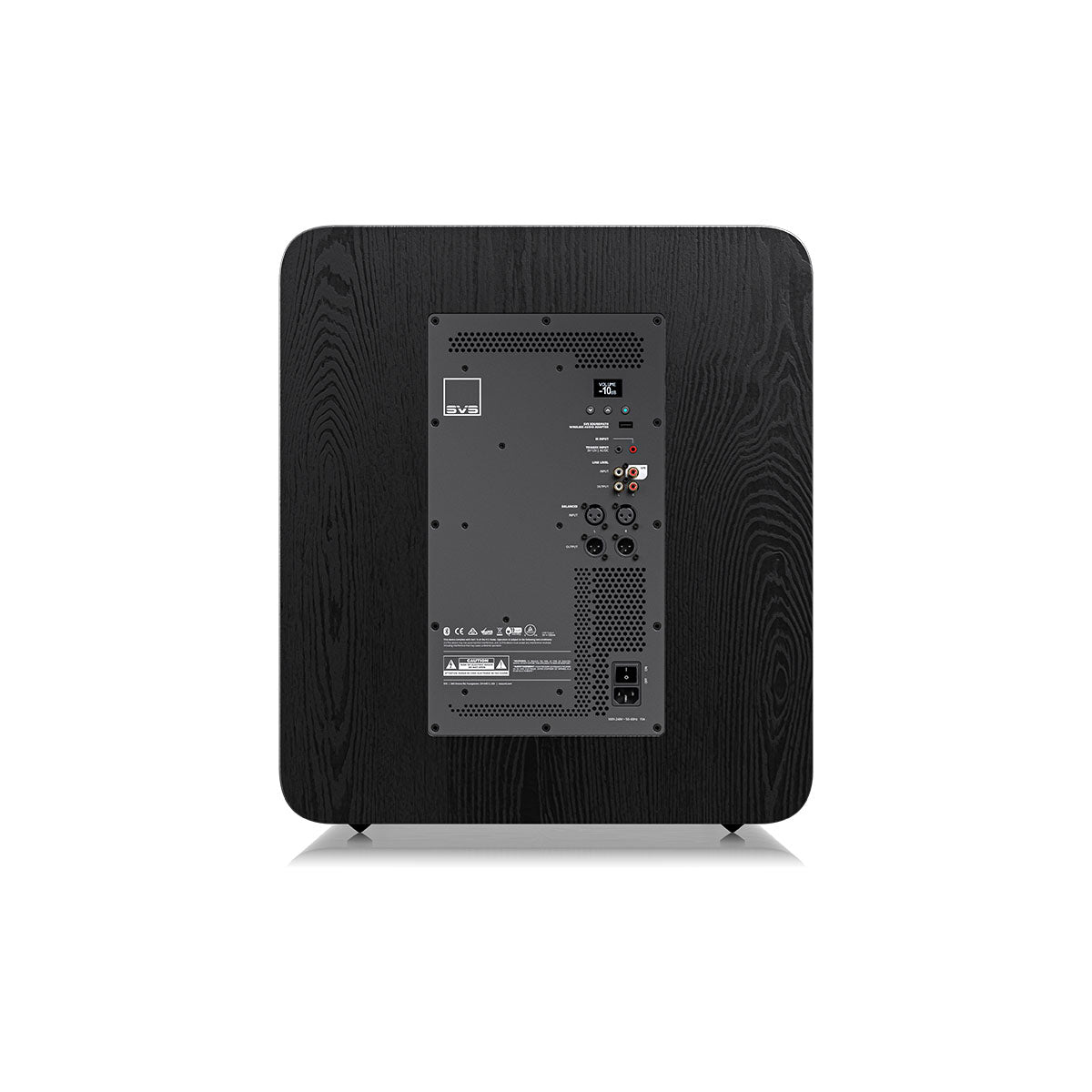 SVS PB-5000 R|Evolution 15-inch Subwoofer - Black Ash rear view