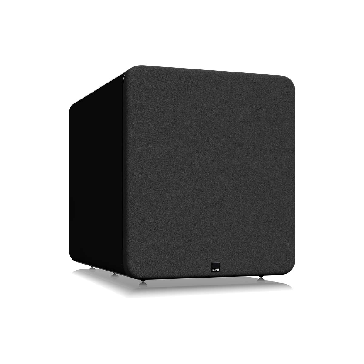 SVS PB-5000 R|Evolution 15-inch Subwoofer - Piano Gloss with grille front view angled right