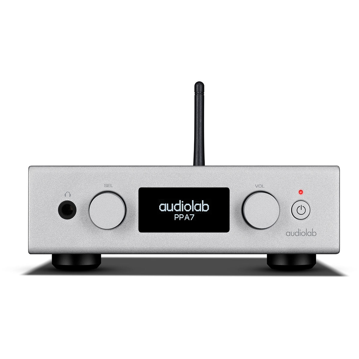 Audiolab PPA7 Phono Preamplifier - Silver - front view