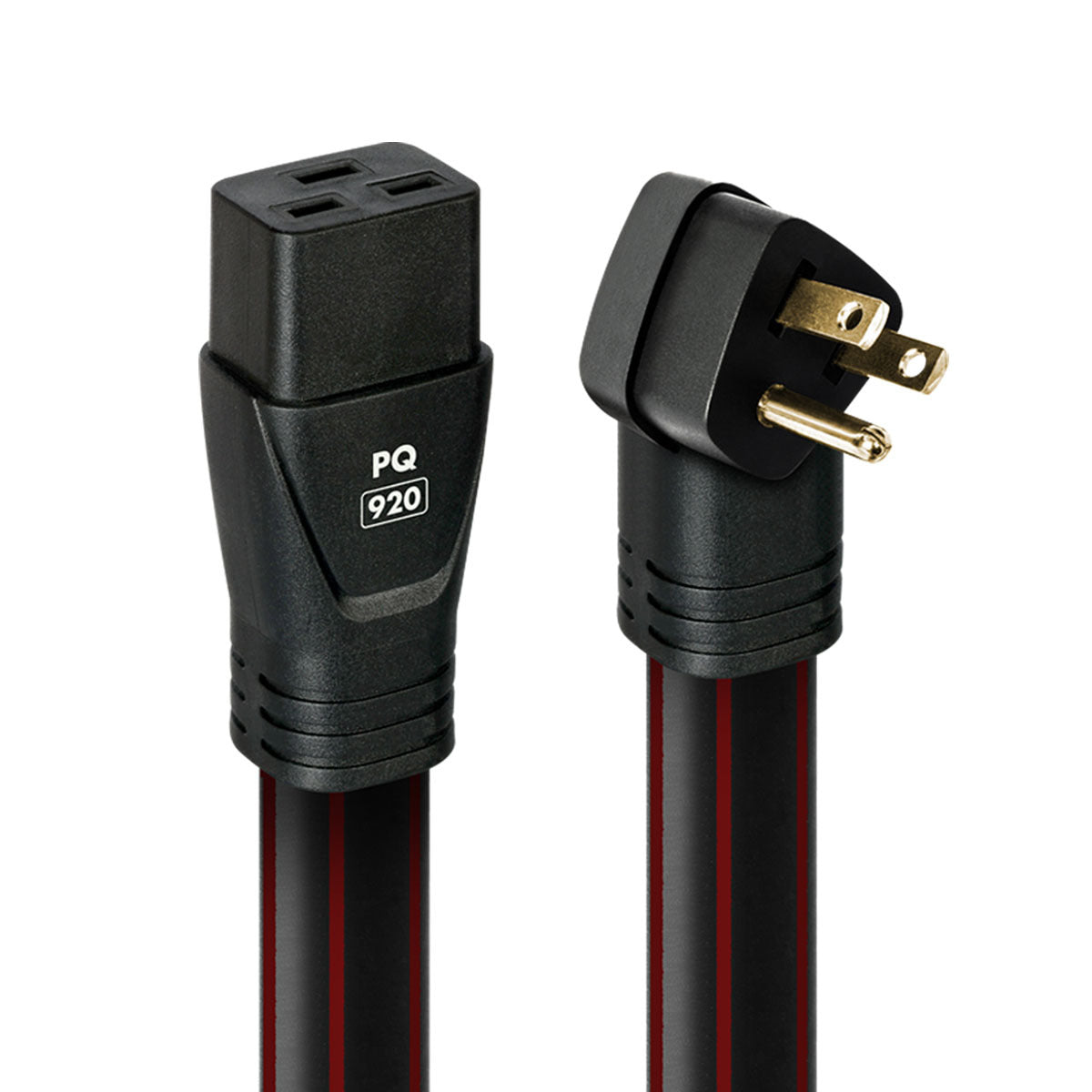 AudioQuest PowerQuest 909 - zoomed view of cable connectors