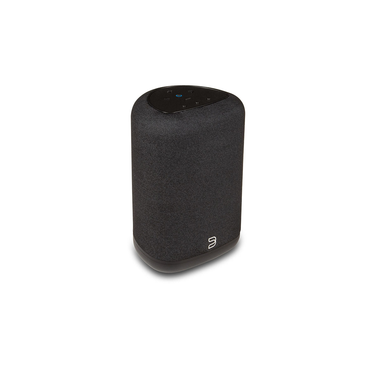 Bluesound Pulse Flex Wireless Multi-Room Music Streaming Speaker - Each - black speaker front view angled right