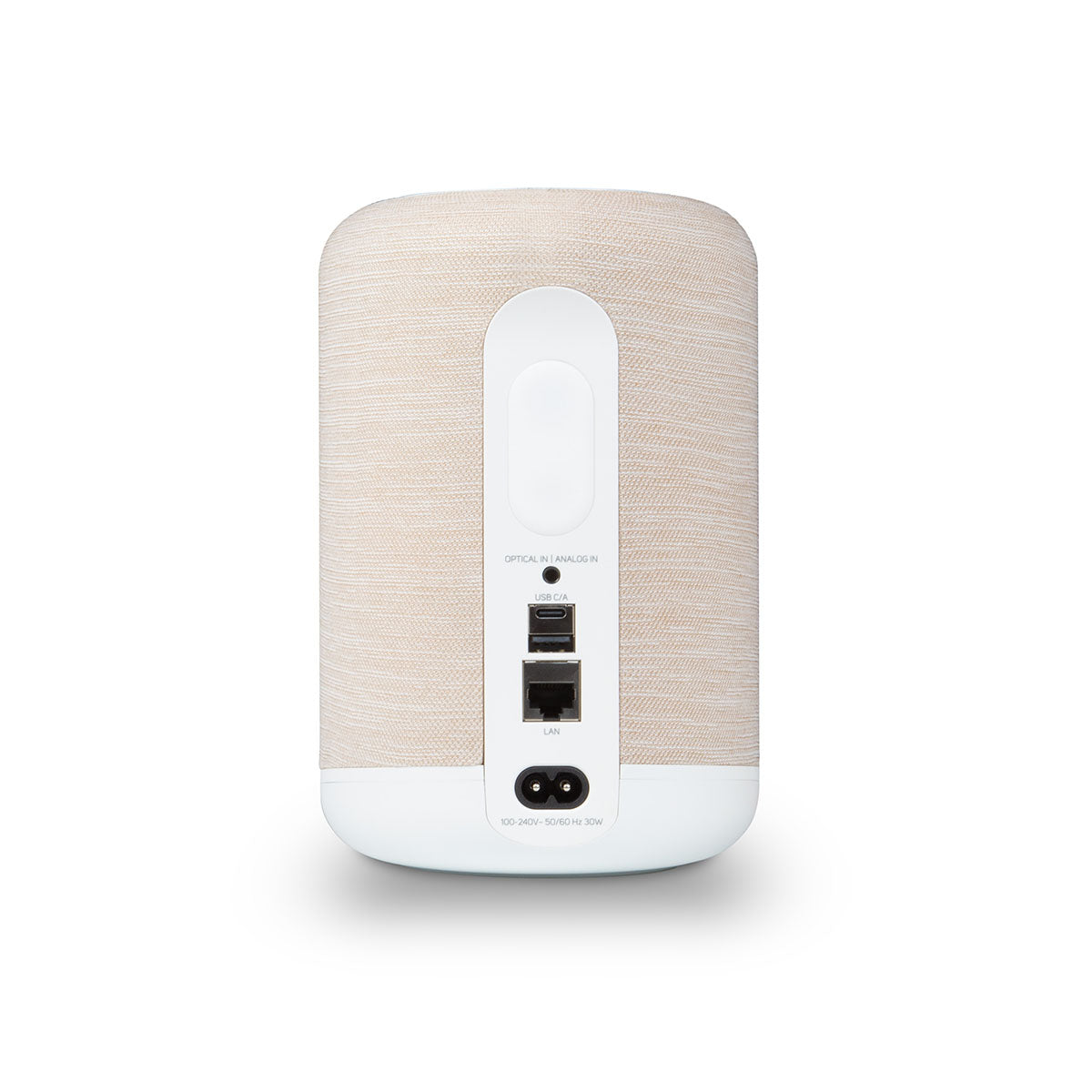 Bluesound Pulse Flex Wireless Multi-Room Music Streaming Speaker - Each - tan speaker rear view