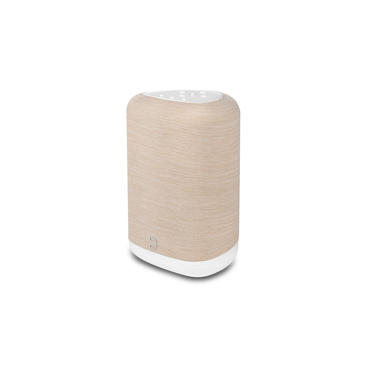 Bluesound Pulse Flex Wireless Multi-Room Music Streaming Speaker - Each - tan speaker front view angled left