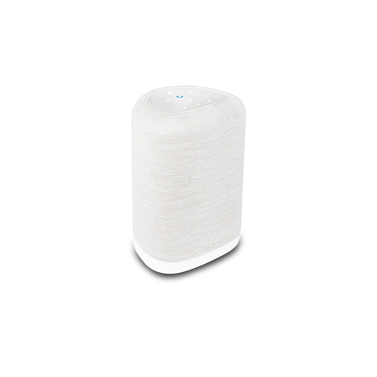 Bluesound Pulse Flex Wireless Multi-Room Music Streaming Speaker - Each - white speaker front view angled right