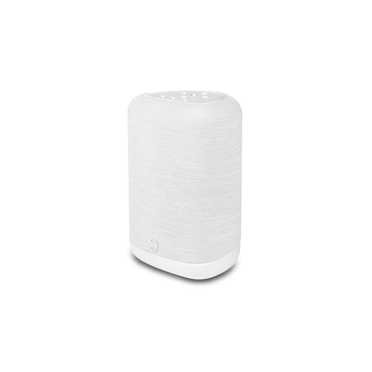Bluesound Pulse Flex Wireless Multi-Room Music Streaming Speaker - Each - white speaker front view angled left