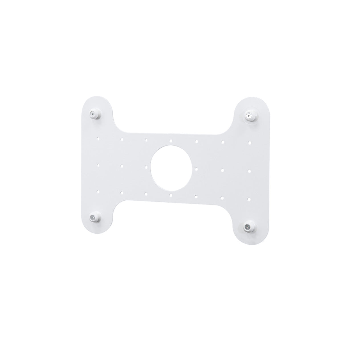 Bluesound Pulse Sub+ BluOS Wireless Powered Subwoofer - White bracket angled left