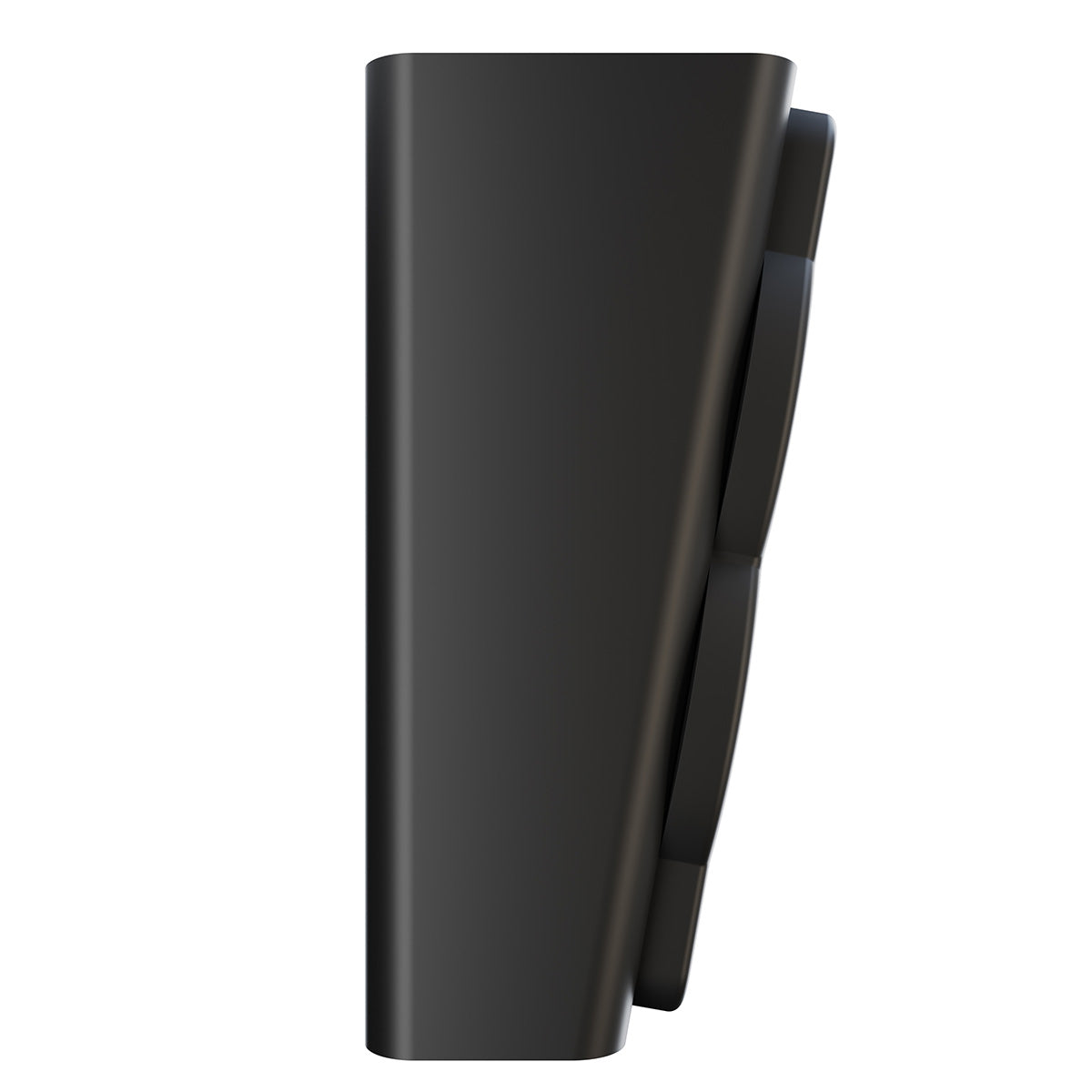Perlisten Audio A2s On-Wall Surround Speaker - Matte Black - single speaker side view