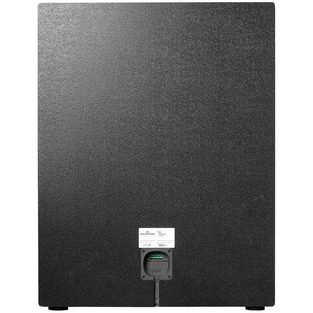 Ascendo Audio The15 SUB Passive Vented Subwoofer - Each rear view