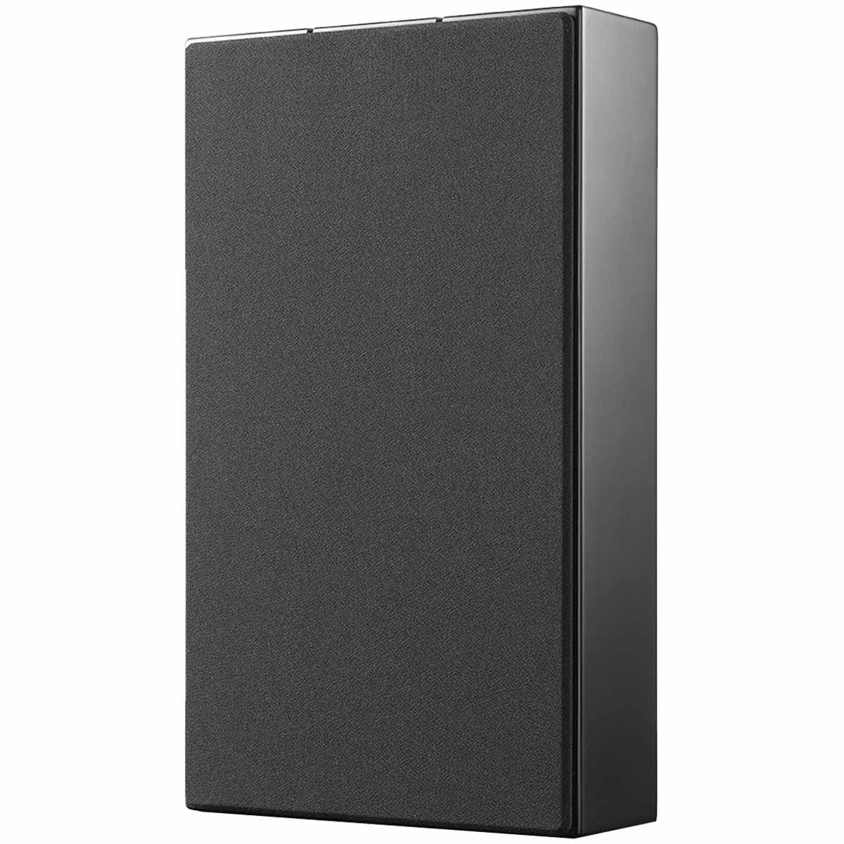 Ascendo Audio The6 Passive On-Wall Loudspeaker - Black/Black Grille - Each front view with grille