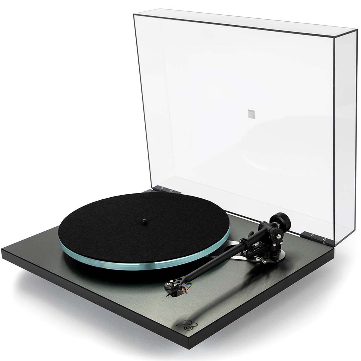 alt="Rega Planar 3 RS Special Edition Turntable angled front view"