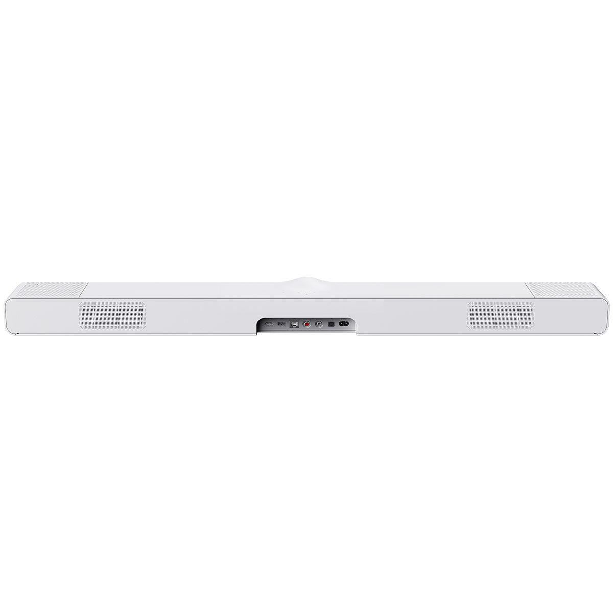 WiiM Bar 3.0.2 Soundbar with Dolby Atmos - Matte White - rear view