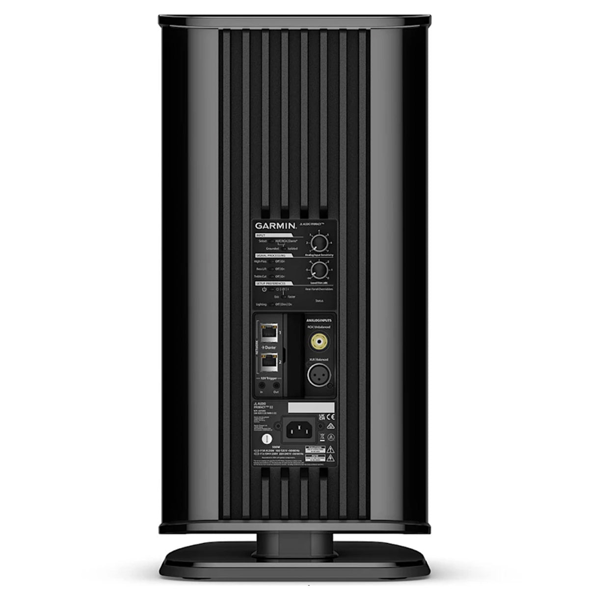 JL Audio Primacy S3 Active Standmount Loudspeaker rear view